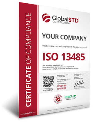 certificado ISO 13485